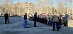 Провели субботник